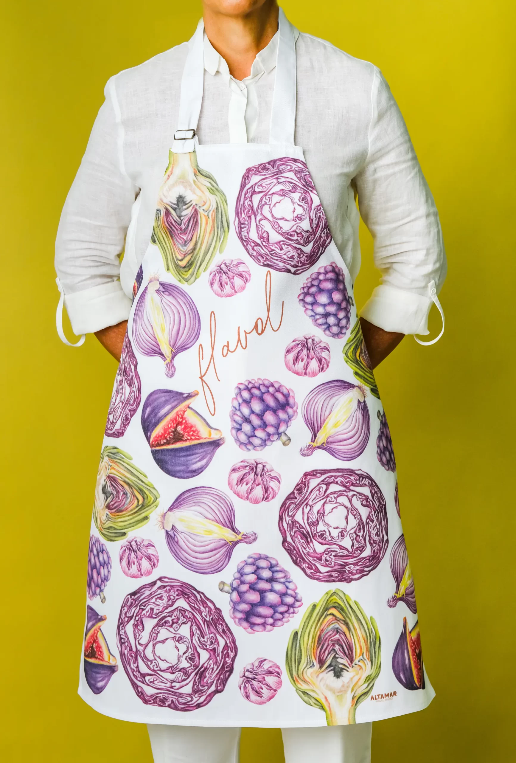 DELANTAL VIOLETA